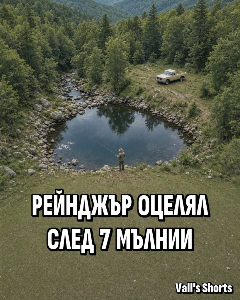 Рейнджър оцелял след 7 мълнии